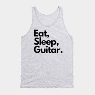 Eat, Sleep, Guitar. Tank Top